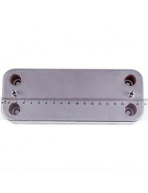 Теплообмінник пластинчастий ГВП (12 пластин) для газового котла Viessmann Vitopend 100 WH1D 7828745 Теплообмінник пластинчастий ГВП (12 пластин) для газового котла Viessmann Vitopend 100 WH1D 7828745