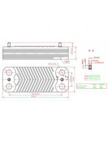 Теплообмінник пластинчастий ГВП (20 пластин) для конденсаційного котла Viessmann Vitodens 100 WB1B, WB1C 35 кВт 7828746