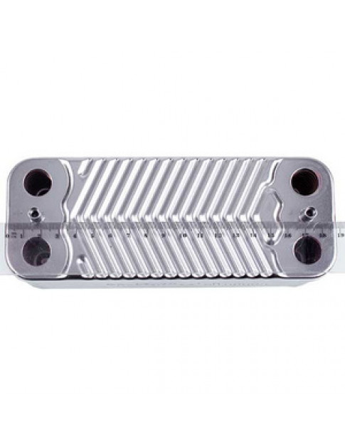 Теплообмінник пластинчастий ГВП (20 пластин) для конденсаційного котла Viessmann Vitodens 100 WB1B, WB1C 35 кВт 7828746