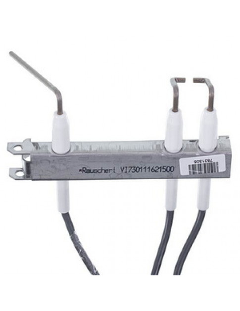 Електроди розпалу та іонізації для газового котла Viessmann Vitopend 100-W WH1B, WH1D, A1JB/A1HB 7831305 Електроди розпалу та іонізації для газового котла Viessmann Vitopend 100-W WH1B, WH1D, A1JB/A1HB 7831305