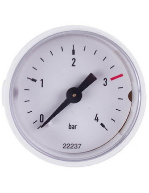 Манометр 0-4 бар для газового котла Viessmann Vitopend 100-W WH1D, Vitodens 100-W WB1B, 050-W BPJC 7834985