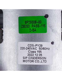 Двигун для пилососа Gorenje 785634 (з виступом) D=132/84 mm H=48/117 mm 2300 W 