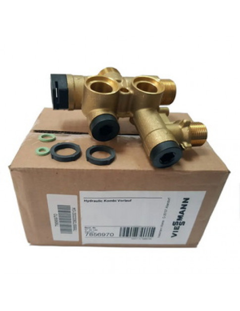 Гідравлічний вузол триходового клапана для газового котла Viessmann A1JB 7856970 Гідравлічний вузол триходового клапана для газового котла Viessmann A1JB 7856970
