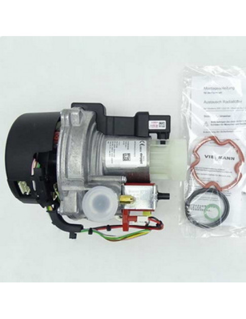 Вентилятор Ebmpapst iNR77MF з газовою арматурою для конденсаційного котла Viessmann Vitodens 200 B2KB/B2HB 7865437