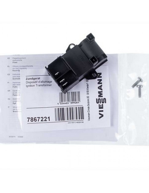 Трансформатор розпалу BW15026-30 для газового конденсаційного котла Viessmann Vitodens 7867221