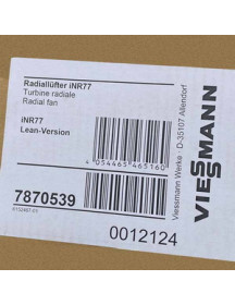 Вентилятор Ebmpapst iNR77 легка версія для конденсаційного котла Viessmann B0KA/B0HA, B1КF/B1HF 7870539 Вентилятор Ebmpapst iNR77 легка версія для конденсаційного котла Viessmann B0KA/B0HA, B1КF/B1HF 7870539
