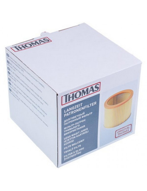 Фільтр мотора циліндричний (сухе прибираня) для пилососа Thomas 787421