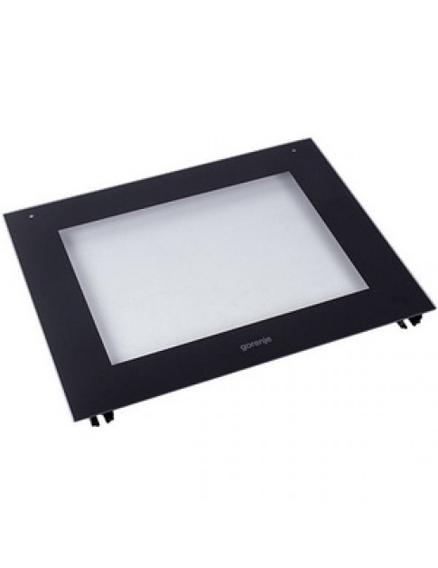 Зовнішнє скло дверей (з кріпленням) для духовки Gorenje 800219