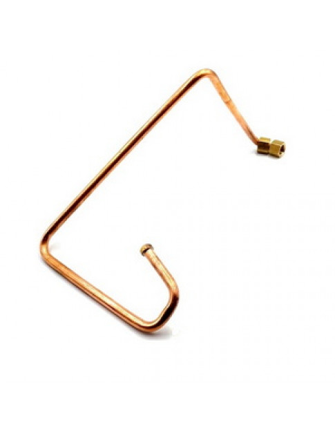 Трубка (мідна) лічильник води-теплообмінник (ліва) Philips Saeco 8009055000 Трубка (мідна) лічильник води-теплообмінник (ліва) Philips Saeco 8009055000