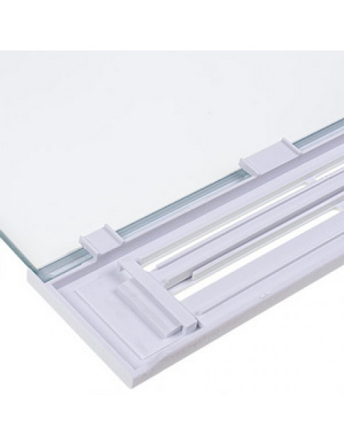 Полиця над ящиком для овочів для холодильника Electrolux 8075922024 460x380mm (скляна з вентиляційною решіткою)