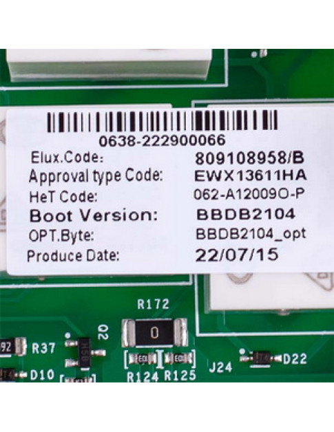 Модуль управління для пральної машини Electrolux 8091089584 (без прошивки)