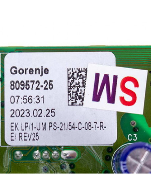 Плата управління для пральної машини Gorenje 809572
