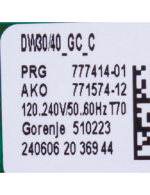 Модуль управління для посудомийної машини Gorenje 843729