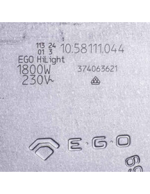 Конфорка для склокерамічної поверхні Electrolux 8583740636219 1800W D=180mm Конфорка для склокерамічної поверхні Electrolux 8583740636219 1800W D=180mm