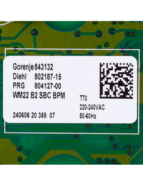 Модуль керування для пральної машини Gorenje 860653
