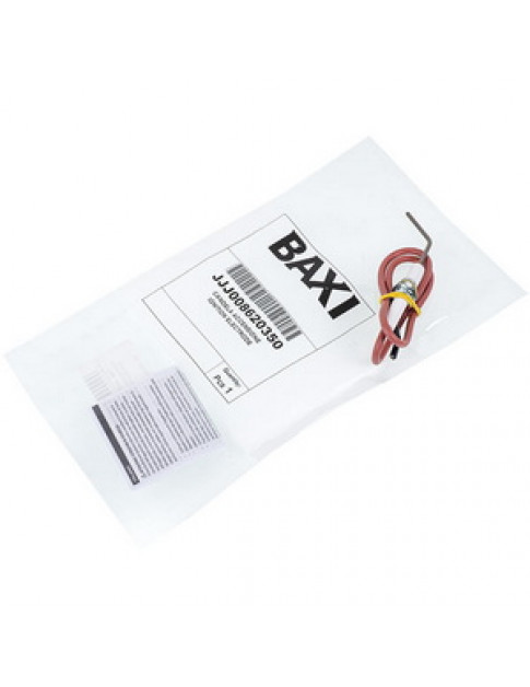 Електрод розпалу з кабелем для газового підлогового котла Baxi Slim 8620350