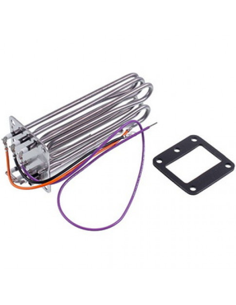 Тен парогенератора з прокладкою Rational 87.00.366 9000W 230/400V L=190mm, фланець 82x80mm