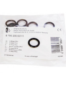 Прокладка O-Ring 13,2x2,2 мм трубок теплообмінника для газового котла Junkers, Bosch 87002050230 Прокладка O-Ring 13,2x2,2 мм трубок теплообмінника для газового котла Junkers, Bosch 87002050230