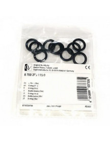 Комплект прокладок O-Ring (10 шт.) для газової колонки Junkers, Bosch Therm 4000/6000 87002051150