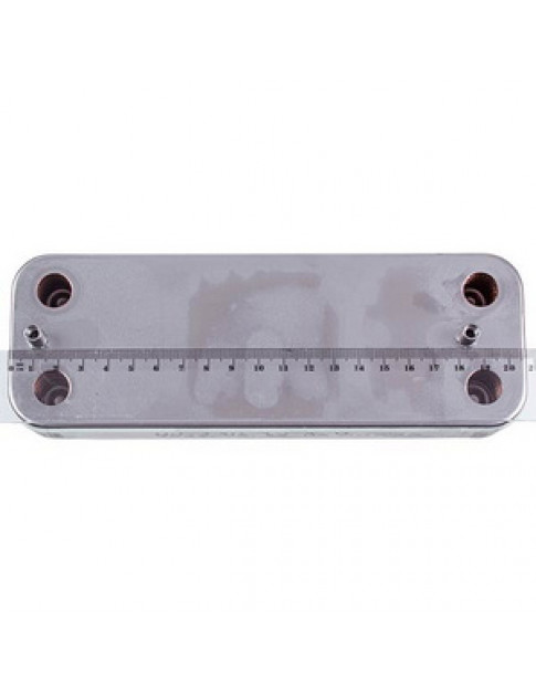 Теплообмінник пластинчастий ГВП (12 пластин) для газового котла 8705406287 Теплообмінник пластинчастий ГВП (12 пластин) для газового котла 8705406287