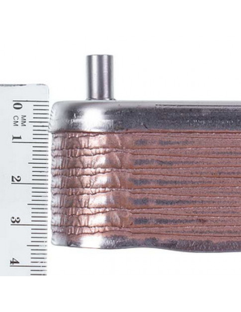 Теплообмінник пластинчастий ГВП (12 пластин) для газового котла 8705406287 Теплообмінник пластинчастий ГВП (12 пластин) для газового котла 8705406287