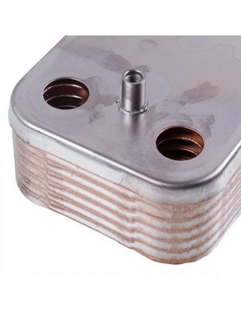 Теплообмінник пластинчастий ГВП (12 пластин) для газового котла 8705406287 Теплообмінник пластинчастий ГВП (12 пластин) для газового котла 8705406287