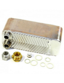 Теплообмінник пластинчастий ГВП Swep (26 пластин) для газового котла Junkers Cerasmart ZWB 87154069500