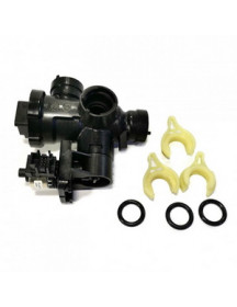 Триходовий клапан в зборі для газового котла Buderus Logamax Plus GB042, Bosch Gas 4000/7000 87160108010