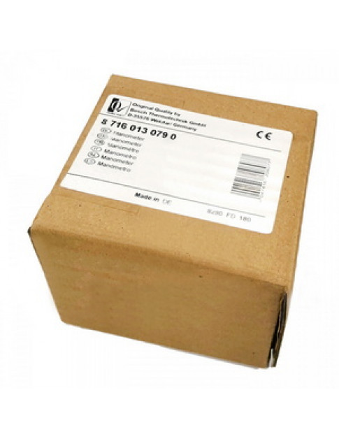 Манометр для газового конденсаційного котла Buderus Logamax plus GB042-22K 87160130790