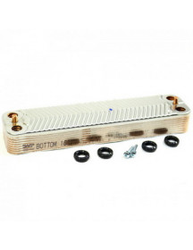 Теплообмінник пластинчастий ГВП Swep (16 пластин) для конденсаційного котла Bosch Condens 5000 ZBS 87161064360