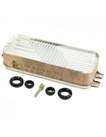 Теплообмінник пластинчастий ГВП (18 пластин) для конденсаційного котла Buderus GB042, Bosch Gas 3000/7000 ZW 87167719870