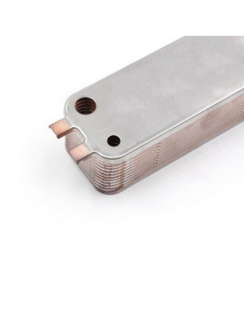 Теплообмінник пластинчастий ГВП (22 пластини) для газового котла Bosch/Junkers 8716771988