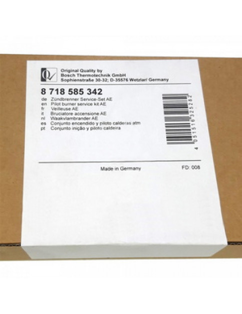 Комплект пілотного пальника газового підлогового котла Buderus Logano G124 20-32 кВт 8718585342