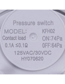 Реле тиску повітря (пресостат) 74/64 Па для газового котла Bosch/Buderus 87186456530 Реле тиску повітря (пресостат) 74/64 Па для газового котла Bosch/Buderus 87186456530