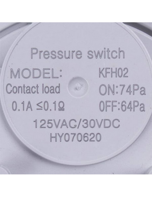 Реле тиску повітря (пресостат) 74/64 Па для газового котла Bosch/Buderus 87186456530 Реле тиску повітря (пресостат) 74/64 Па для газового котла Bosch/Buderus 87186456530