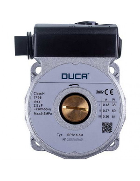 Насос циркуляційний Duca BPS 15-5D 84 Вт (зворотне обертання) для газового котла Bosch/Buderus 87186457900