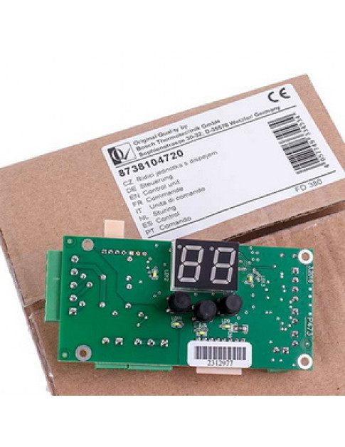 Плата керування для електричного котла Bosch Tronic Heat 3000/3500 8738104720
