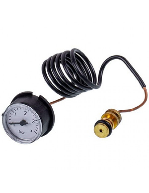 Манометр D=25 мм для газового котла Junkers Euroline, Bosch Gas 3000 8738703601 Манометр D=25 мм для газового котла Junkers Euroline, Bosch Gas 3000 8738703601