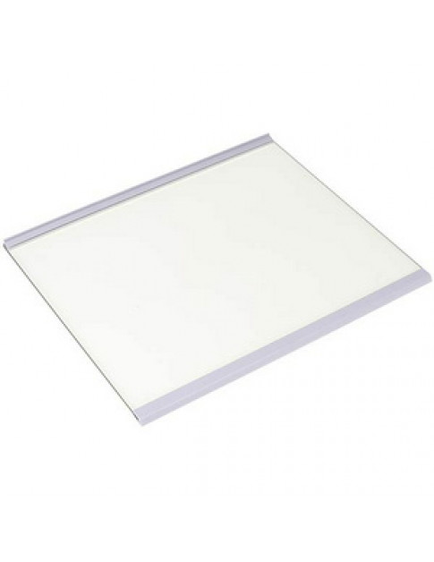 Полиця для двокамерного холодильника Gorenje 889120 300x255mm (скляна з обрамленням, ліве відділення)