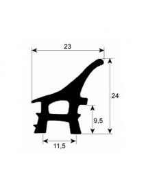 Ущільнювач дверей для пароконвектомата Coven TEC3, TEC6, TEC10 серії 900779 600mm