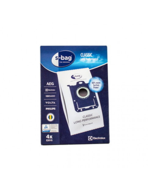 Набір мішків E201S S-BAG (4 шт) для пилососів Electrolux 900168458 (9001684589) з мікроволокна