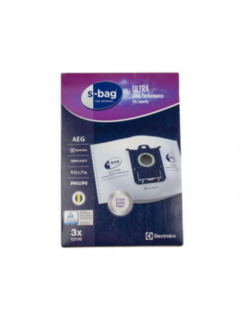 Набір мішків (3 шт) E210S S-BAG для пилососа Electrolux 900168461 Набір мішків (3 шт) E210S S-BAG для пилососа Electrolux 900168461