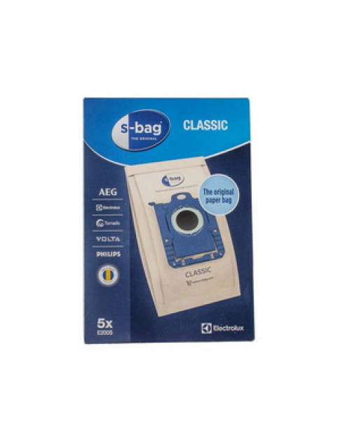 Набір паперових мішків (5шт) E200B S-BAG для пилососа Electrolux 900168462