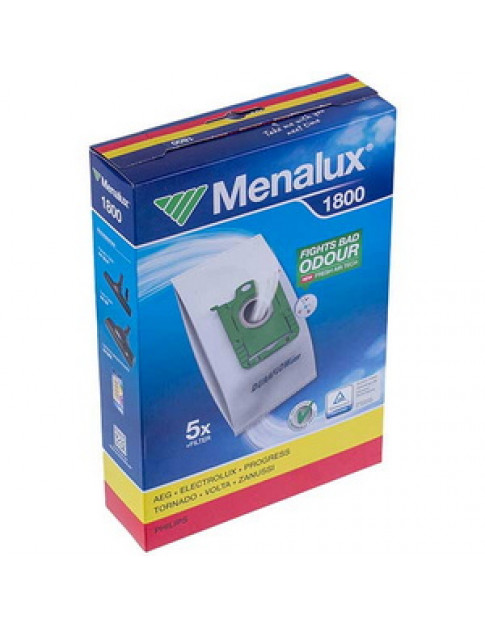 Набір мішків синтетичних (5шт) 1800 + фільтр мотора для пилососа Electrolux 900168818