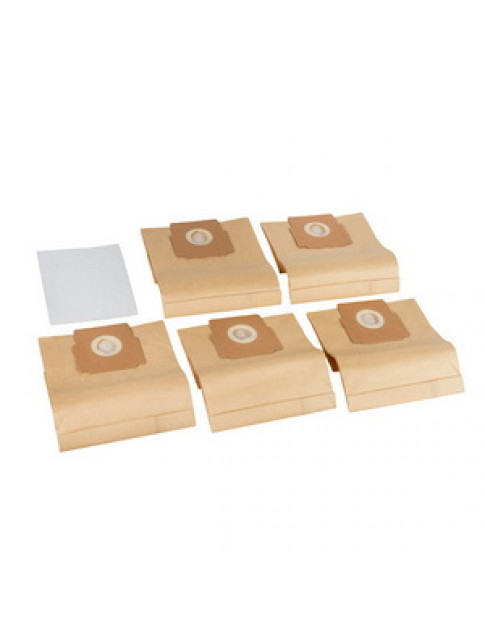 Набір мішків паперових (5шт) 5803P + фільтр мотора 900196200 для пилососа Menalux