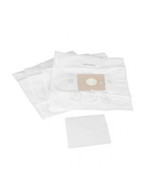 Набір мішків (4шт) 4902 + фільтр мотора 900196674 для пилососа Menalux