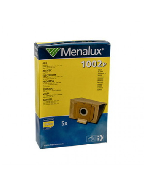 Набір мішків паперових 1002P (5шт) для пилососа Electrolux 900256107