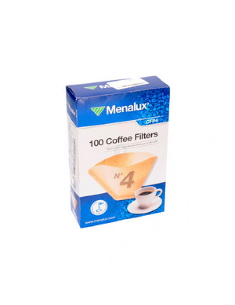 Фільтр паперовий №4 (100шт) CFP4 Menalux 900256314 для кавоварки Electrolux