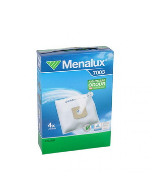 Набір мішків (4шт) 7003 + фільтр мотора 900256336 для пилососа Menalux