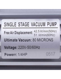 Вакуумний насос Mastercool 90059-220-B (1 ступ./42.5 л/хв.)